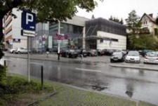 Ul. Słowackiego - parking przy Banku BPH [Fotografia]