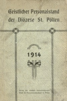 Personalstand der Säkular- und Regular-Geistlichkeit der Diözese St. Pölten