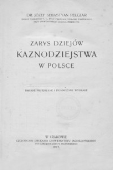 Zarys dziejów kaznodziejstwa w Polsce