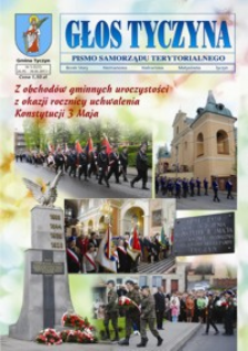 Głos Tyczyna : pismo samorządu terytorialnego. 2013, nr 5 (maj/czerwiec)