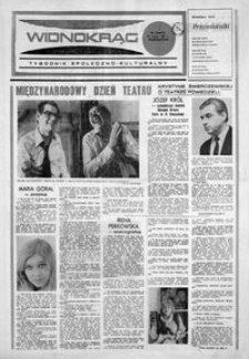 Widnokrąg : tygodnik społeczno-kulturalny. 1984, nr 13 (27 marca)