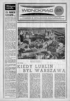 Widnokrąg : tygodnik społeczno-kulturalny. 1984, nr 29 (17 lipca)