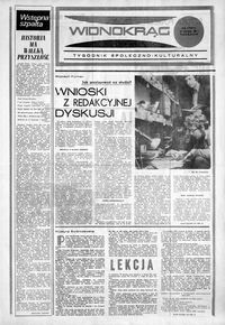 Widnokrąg : tygodnik społeczno-kulturalny. 1984, nr 43 (23 października)