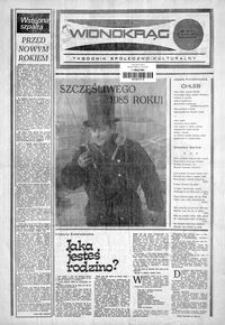 Widnokrąg : tygodnik społeczno-kulturalny. 1984, nr 52 (31 grudnia)