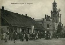 Radymno - Rynek - Ringplatz [Pocztówka]