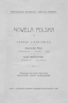 Nowela polska. T. 1