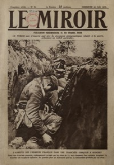 Le Miroir : publication hebdomadaire. 1915, R. 5, nr 82 (czerwiec)