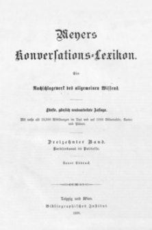 Meyers Konversations-Lexikon : ein Nachschlagewerk des allgemeinen Wissens. Bd. 13, Nordseekanal bis Politesse