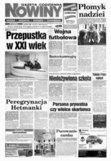 Nowiny : gazeta codzienna. 1998, nr 234-255 (grudzień / styczeń)