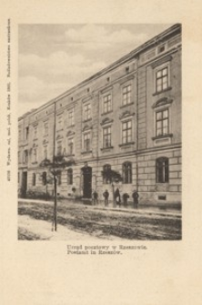 Urząd pocztowy w Rzeszowie. Postamt in Rzeszów [Pocztówka]