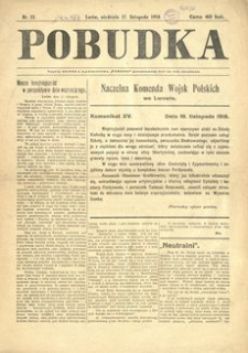 Pobudka. 1918, nr 12 (17 listopada)