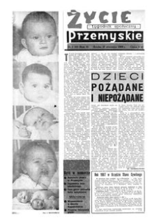 Życie Przemyskie : tygodnik społeczny. 1968, R. 2, nr 2 (10) (10 stycznia)