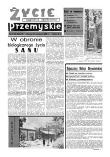 Życie Przemyskie : tygodnik społeczny. 1968, R. 2, nr 3 (11) (17 stycznia)