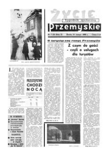 Życie Przemyskie : tygodnik społeczny. 1968, R. 2, nr 7 (15) (14 lutego)
