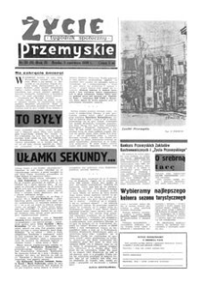 Życie Przemyskie : tygodnik społeczny. 1968, R. 2, nr 23 (31) (5 czerwca)