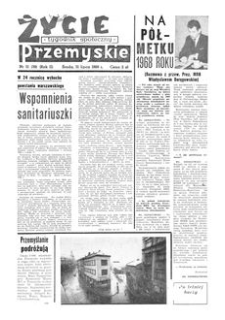 Życie Przemyskie : tygodnik społeczny. 1968, R. 2, nr 31 (39) (31 lipca)