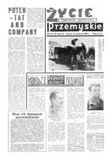 Życie Przemyskie : tygodnik społeczny. 1968, R. 2, nr 34 (42) (21 sierpnia)