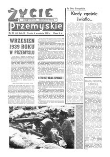 Życie Przemyskie : tygodnik społeczny. 1968, R. 2, nr 36 (44) (4 września)
