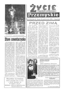 Życie Przemyskie : tygodnik społeczny. 1968, R. 2, nr 44 (52) (30 października)