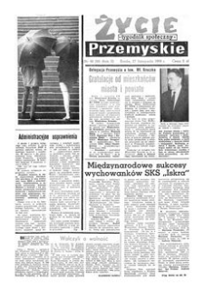 Życie Przemyskie : tygodnik społeczny. 1968, R. 2, nr 48 (56) (27 listopada)