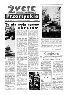 Życie Przemyskie : tygodnik społeczny. 1969, R. 3, nr 6 (66) (5 lutego)