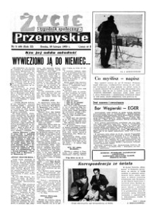 Życie Przemyskie : tygodnik społeczny. 1969, R. 3, nr 8 (68) (19 lutego)