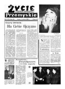 Życie Przemyskie : tygodnik społeczny. 1969, R. 3, nr 10 (70) (5 marca)