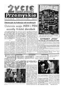 Życie Przemyskie : tygodnik społeczny. 1969, R. 3, nr 15 (75) (9 kwietnia)