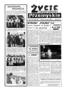 Życie Przemyskie : tygodnik społeczny. 1969, R. 3, nr 21 (81) (21 maja)