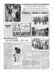 Życie Przemyskie : tygodnik społeczny. 1969, R. 3, nr 35 (95) (27 sierpnia)