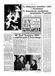 Życie Przemyskie : tygodnik społeczny. 1969, R. 3, nr 41 (101) (8 października)