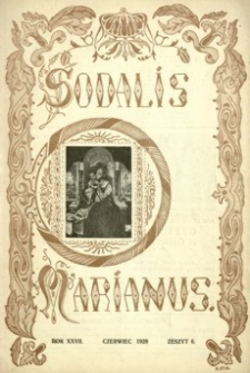 Sodalis Marianus. 1928, R. 27, nr 6 (czerwiec)
