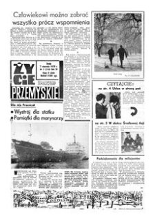 Życie Przemyskie : tygodnik społeczny. 1970, R. 4, nr 1 (114) (7 stycznia)