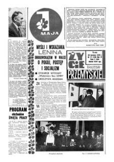 Życie Przemyskie : tygodnik społeczny. 1970, R. 4, nr 17 (130) (29 kwietnia)