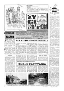 Życie Przemyskie : tygodnik społeczny. 1970, R. 4, nr 25 (138) (24 czerwca)