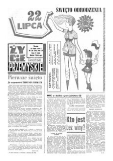 Życie Przemyskie : tygodnik społeczny. 1970, R. 4, nr 29 (142) (22 lipca)