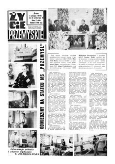 Życie Przemyskie : tygodnik społeczny. 1970, R. 4, nr 31 (144) (5 sierpnia)