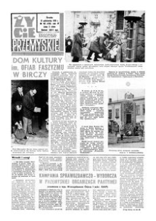 Życie Przemyskie : tygodnik społeczny. 1970, R. 4, nr 42 (155) (21 października)