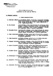 Sprawozdanie Dyrektora za rok szkolny 1949/50