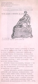 Dawne zegary i portrety ze Lwowa : ze zbiorów Lwowskiego Muzeum Historycznego