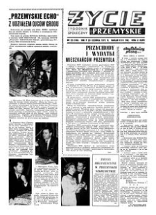 Życie Przemyskie : tygodnik społeczny. 1971, R. 5, nr 25 (190) (23 czerwca)
