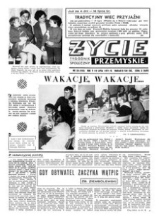 Życie Przemyskie : tygodnik społeczny. 1971, R. 5, nr 28 (193) (14 lipca)
