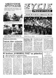 Życie Przemyskie : tygodnik społeczny. 1971, R. 5, nr 30 (195) (28 lipca)