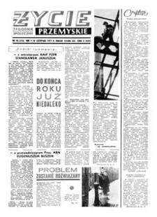 Życie Przemyskie : tygodnik społeczny. 1971, R. 5, nr 45 (210) (10 listopada)