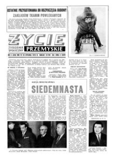 Życie Przemyskie : tygodnik społeczny. 1972, R. 6, nr 3 (220) (19 stycznia)
