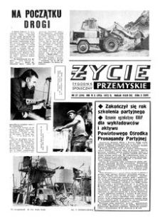 Życie Przemyskie : tygodnik społeczny. 1972, R. 6, nr 27 (244) (5 lipca)