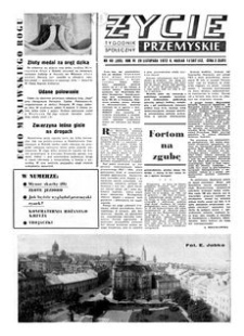 Życie Przemyskie : tygodnik społeczny. 1972, R. 6, nr 48 (265) (29 listopada)