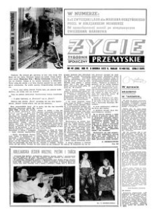 Życie Przemyskie : tygodnik społeczny. 1972, R. 6, nr 49 (266) (6 grudnia)