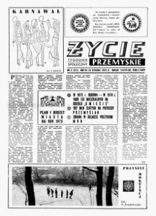 Życie Przemyskie : tygodnik społeczny. 1973, R. 7, nr 2 (271) (10 stycznia)