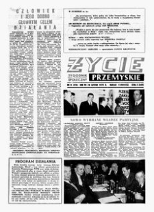 Życie Przemyskie : tygodnik społeczny. 1973, R. 7, nr 9 (278) (28 lutego)